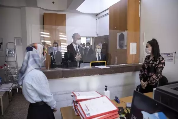 Bakan Gül'den Ankara Adliyesi'ne ziyaret Bakan Gül'den Ankara Adliyesi'ne ziyaret