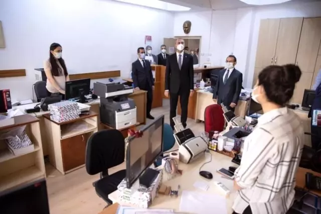 Son dakika haberleri | Bakan Gül'den Ankara Adliyesinde salgın tedbirlerini inceledi Son dakika haberleri | Bakan Gül'den Ankara Adliyesinde salgın tedbirlerini inceledi
