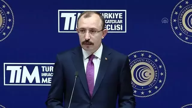 Ticaret Bakanı Muş, nisan ayı dış ticaret rakamlarını açıkladı: (1) Ticaret Bakanı Muş, nisan ayı dış ticaret rakamlarını açıkladı: (1)
