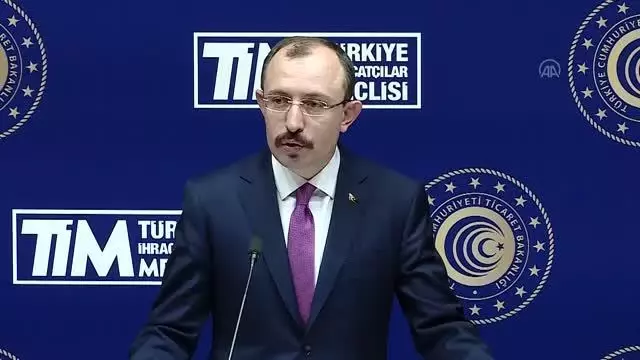 Ticaret Bakanı Muş, nisan ayı dış ticaret rakamlarını açıkladı: (1) Ticaret Bakanı Muş, nisan ayı dış ticaret rakamlarını açıkladı: (1)