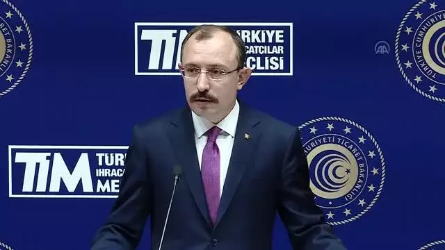 Ticaret Bakanı Muş, nisan ayı dış ticaret rakamlarını açıkladı: (1) Ticaret Bakanı Muş, nisan ayı dış ticaret rakamlarını açıkladı: (1)