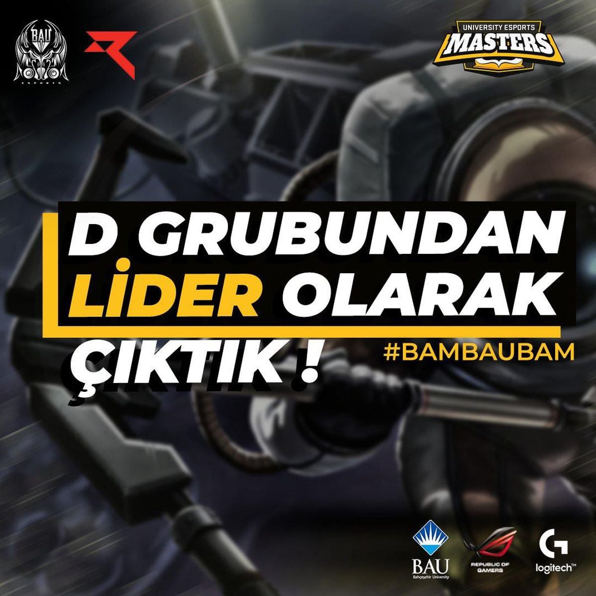 BAU Esports UEM 2021 Playoff'larına yükseldi!
