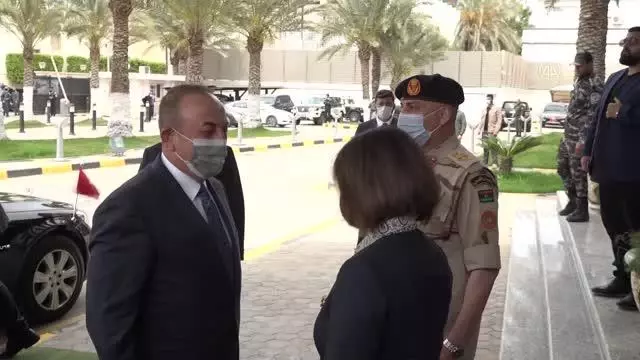 Çavuşoğlu ve Akar, Libya Başbakanı Dibeybe tarafından kabul edildi Çavuşoğlu ve Akar, Libya Başbakanı Dibeybe tarafından kabul edildi
