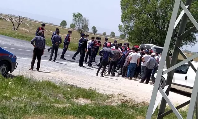 DSİ yetkileri ile köylü arasında arbede çıktı DSİ yetkileri ile köylü arasında arbede çıktı