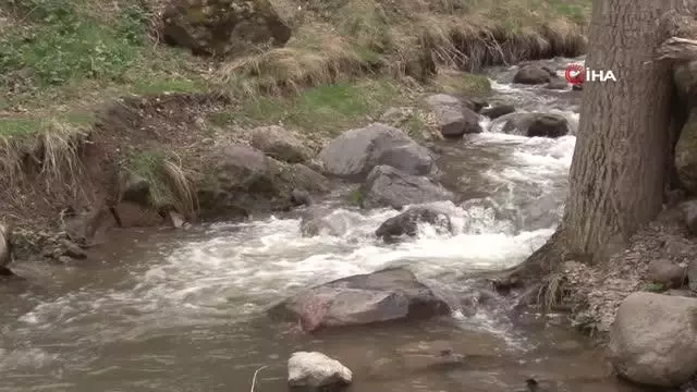 Erciyes'in karı eridi Kırlangıç Vadisi coştu Erciyes'in karı eridi Kırlangıç Vadisi coştu