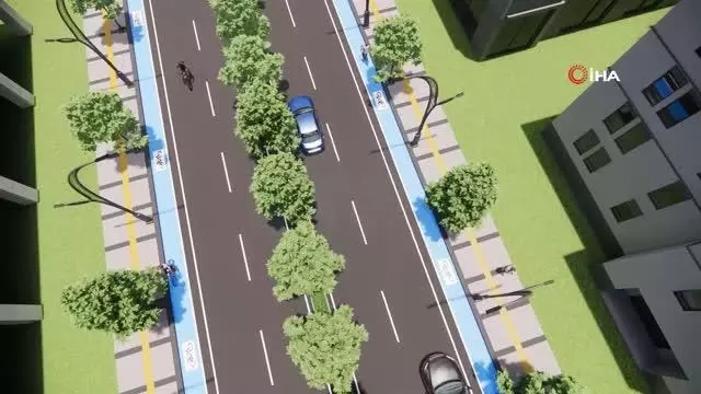 Erek Dağı Caddesi yenileniyor Erek Dağı Caddesi yenileniyor