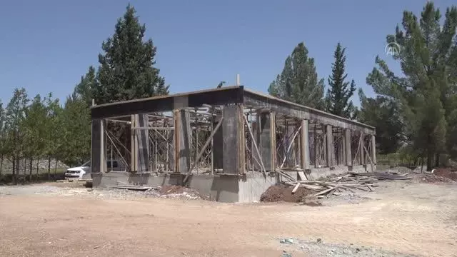 GAZİANTEP - Sokak hayvanları için hazırlanan otel konforundaki barınağın inşaatı başladı GAZİANTEP - Sokak hayvanları için hazırlanan otel konforundaki barınağın inşaatı başladı
