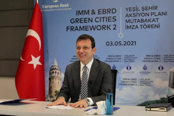 İBB ile Avrupa İmar ve Kalkınma Bankası arasında mutabakat metni imzalandı