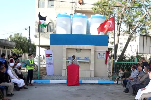 İDDEF, Gazze'de su arıtma tesisi açtı İDDEF, Gazze'de su arıtma tesisi açtı