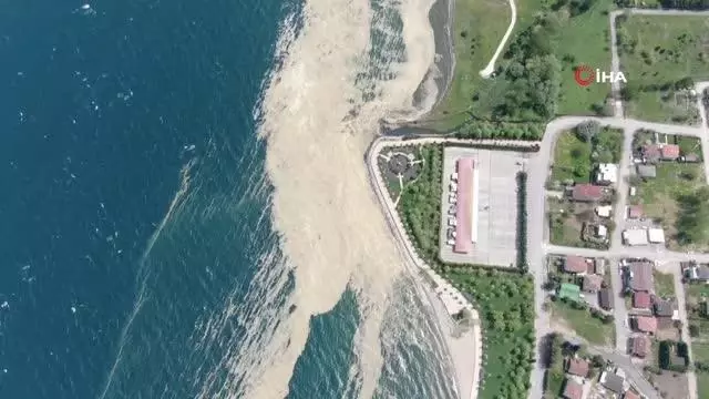 İzmit Körfezi'nde deniz salyası istilası artarak devam ediyor İzmit Körfezi'nde deniz salyası istilası artarak devam ediyor