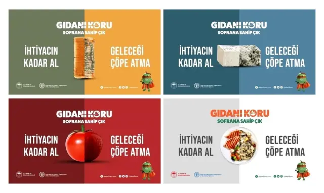 Kayseri, 'Gıdanı Koru Sofrana Sahip Çık' kampanyasında, büyükşehirler arasında ilk sırada yer aldı Kayseri, 'Gıdanı Koru Sofrana Sahip Çık' kampanyasında, büyükşehirler arasında ilk sırada yer aldı