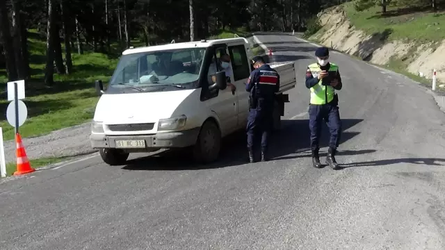 Kazdağları'na denetim noktası kuruldu Kazdağları'na denetim noktası kuruldu
