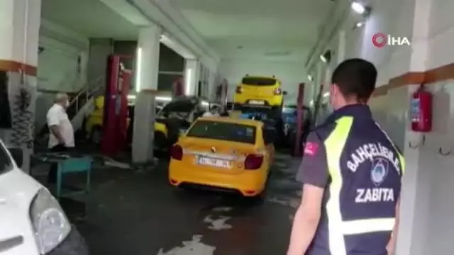 Kepenkleri kapalı çalışan oto tamircisine baskın Kepenkleri kapalı çalışan oto tamircisine baskın