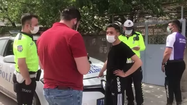 KIRIKKALE - 'Tam kapanma'yı ihlal edenler için 'şok denetim' uygulaması KIRIKKALE - 'Tam kapanma'yı ihlal edenler için 'şok denetim' uygulaması