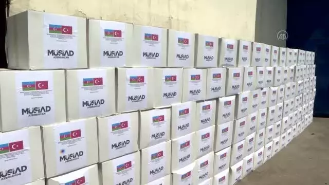 MÜSİAD'dan Azerbaycan'da ihtiyaç sahibi ailelere ramazan yardımı MÜSİAD'dan Azerbaycan'da ihtiyaç sahibi ailelere ramazan yardımı