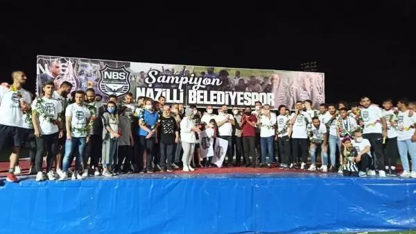 SPOR Nazilli'den şampiyonluk turu SPOR Nazilli'den şampiyonluk turu