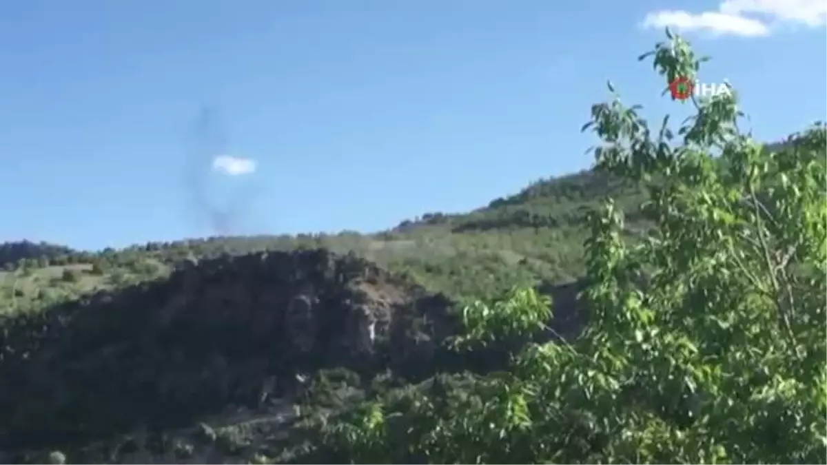 PKK'lı teröristlerden Çukurca'da havanlı saldırı
