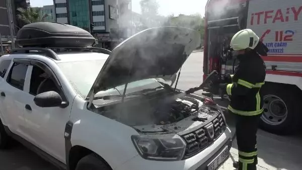Son dakika haberi! Samsun'da yanan cipi polisler söndürdü Son dakika haberi! Samsun'da yanan cipi polisler söndürdü