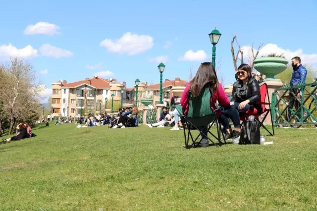 Tam kapanma Sümer Park'taki insan yoğunluğunu bitirdi Tam kapanma Sümer Park'taki insan yoğunluğunu bitirdi