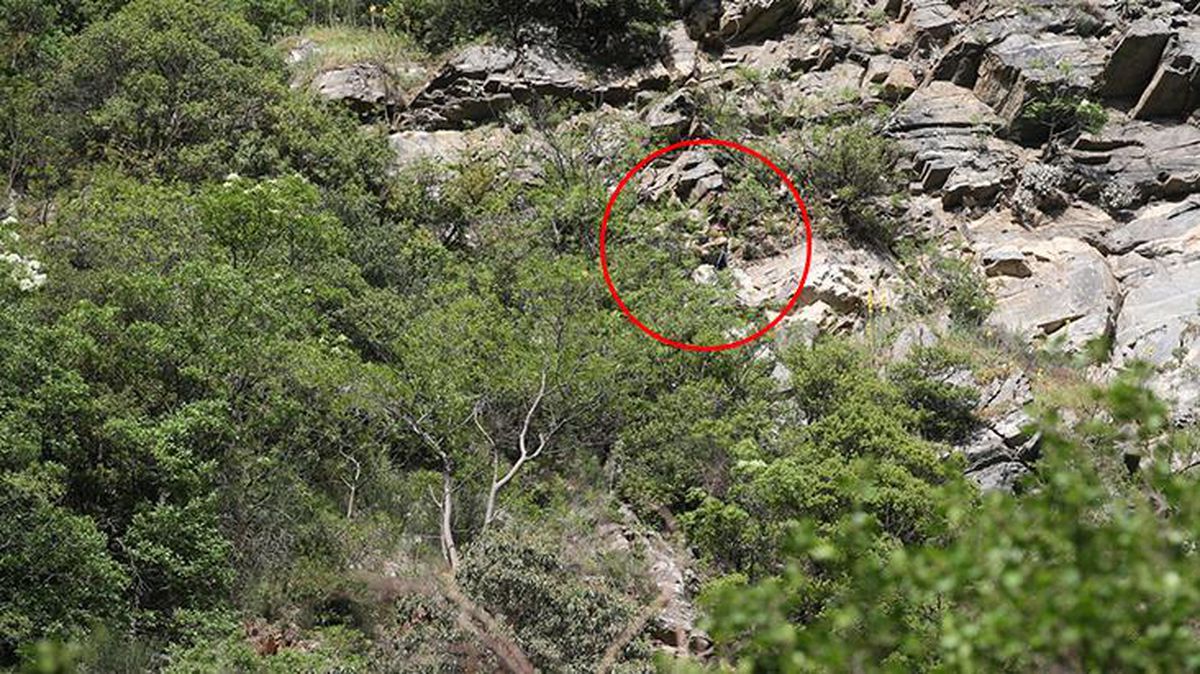 Tam kapanma tedbirlerini ihlal eden genç, polisten kaçmak için sığındığı kayalıkta mahsur kaldı