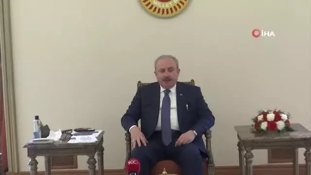 TBMM Başkanı Şentop, TÜRKPA Genel Sekreteri Mamayusupov'u kabul etti TBMM Başkanı Şentop, TÜRKPA Genel Sekreteri Mamayusupov'u kabul etti