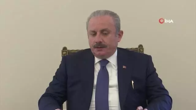 TBMM Başkanı Şentop, TÜRKPA Genel Sekreteri Mamayusupov'u kabul etti TBMM Başkanı Şentop, TÜRKPA Genel Sekreteri Mamayusupov'u kabul etti