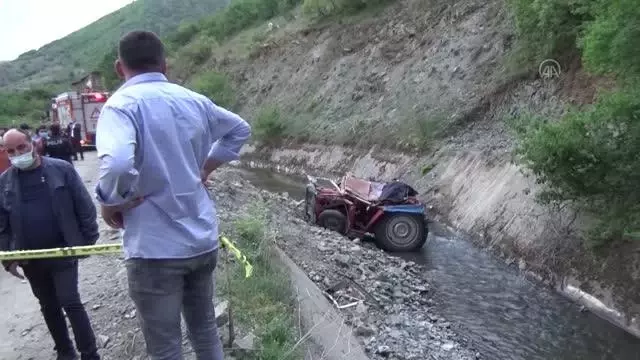 Son dakika haber! Traktör sulama kanalına devrildi: 1 ölü Son dakika haber! Traktör sulama kanalına devrildi: 1 ölü