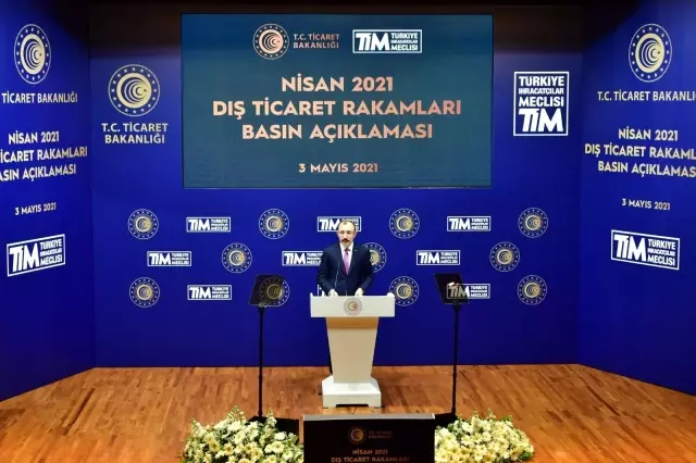 Ticaret Bakanı Muş, nisan ayı dış ticaret rakamlarını açıkladı: (1) Ticaret Bakanı Muş, nisan ayı dış ticaret rakamlarını açıkladı: (1)