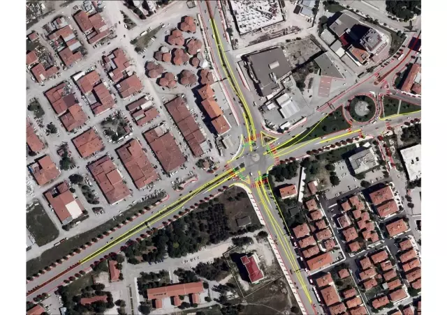 Tuzcular Kavşağı'nda araç trafiği rahatlayacak Tuzcular Kavşağı'nda araç trafiği rahatlayacak