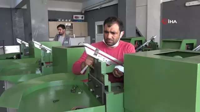 Yerli ve milli vida ovalama makinesi Yerli ve milli vida ovalama makinesi