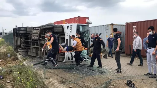 20 işçinin yaralandığı kazada ölen kadının kimliği belli oldu 20 işçinin yaralandığı kazada ölen kadının kimliği belli oldu