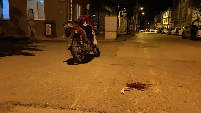 50 metre sürüklenen motosikletin sürücüsü ağır yaralandı 50 metre sürüklenen motosikletin sürücüsü ağır yaralandı