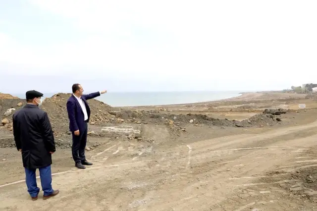Akçaabat'a kesintisiz bisiklet ve yürüyüş yolu yapılıyor Akçaabat'a kesintisiz bisiklet ve yürüyüş yolu yapılıyor
