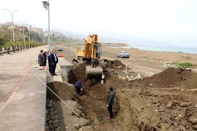 Akçaabat'a kesintisiz bisiklet ve yürüyüş yolu yapılıyor Akçaabat'a kesintisiz bisiklet ve yürüyüş yolu yapılıyor