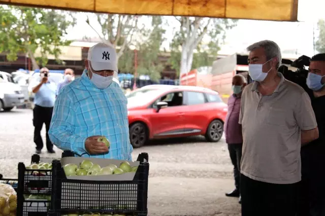 ALTSO Başkanı Şahin hal esnafının sorunlarını dinledi ALTSO Başkanı Şahin hal esnafının sorunlarını dinledi