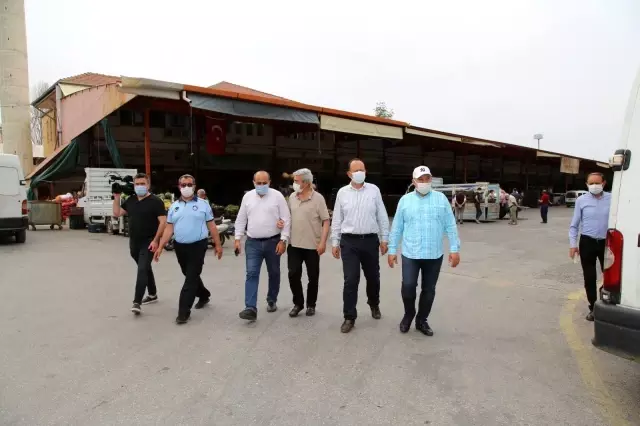 ALTSO Başkanı Şahin hal esnafının sorunlarını dinledi ALTSO Başkanı Şahin hal esnafının sorunlarını dinledi