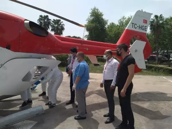 Son dakika haberi... AMBULANS HELİKOPTER KORONAVİRÜS HASTASI İÇİN HAVALANDI Son dakika haberi... AMBULANS HELİKOPTER KORONAVİRÜS HASTASI İÇİN HAVALANDI