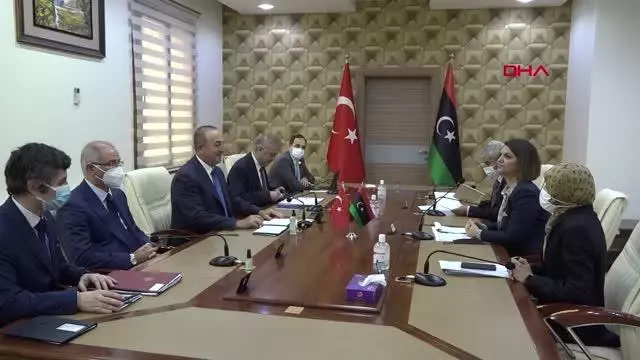 Bakan Çavuşoğlu: Kardeş Libya'ya desteğimizi göstermek için Trablus'tayız Bakan Çavuşoğlu: Kardeş Libya'ya desteğimizi göstermek için Trablus'tayız