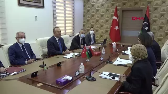 Bakan Çavuşoğlu: Kardeş Libya'ya desteğimizi göstermek için Trablus'tayız Bakan Çavuşoğlu: Kardeş Libya'ya desteğimizi göstermek için Trablus'tayız