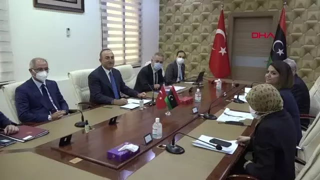 Bakan Çavuşoğlu: Kardeş Libya'ya desteğimizi göstermek için Trablus'tayız Bakan Çavuşoğlu: Kardeş Libya'ya desteğimizi göstermek için Trablus'tayız