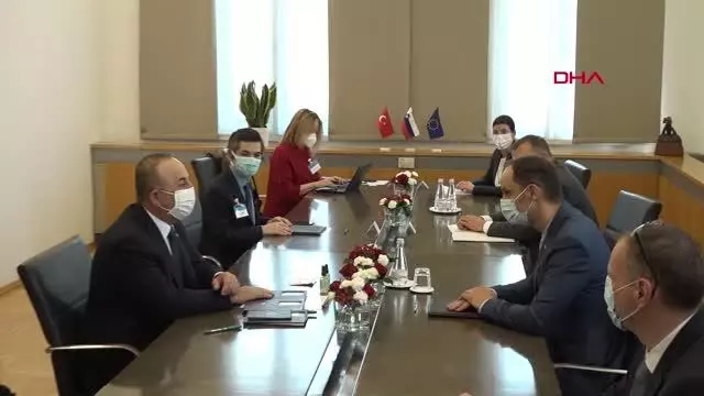 Son dakika haber... Bakan Çavuşoğlu, Slovenya Dışişleri Bakanı Logar ile görüştü Son dakika haber... Bakan Çavuşoğlu, Slovenya Dışişleri Bakanı Logar ile görüştü