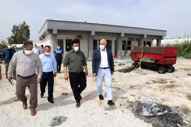 Başkan Gültak, yenilenen Kazanlı Çok Amaçlı Spor Tesisinde incelemelerde bulundu Başkan Gültak, yenilenen Kazanlı Çok Amaçlı Spor Tesisinde incelemelerde bulundu