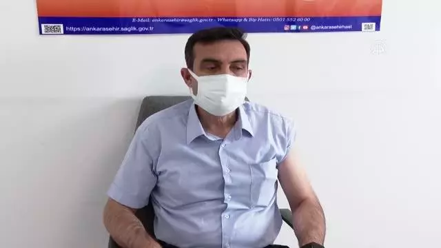 Başkentte muhtarlara Kovid-19 aşısı yapılmaya başlandı Başkentte muhtarlara Kovid-19 aşısı yapılmaya başlandı