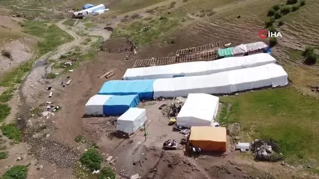 Göçerler kuraklık nedeniyle yaylalara erken çıkmaya başladı Göçerler kuraklık nedeniyle yaylalara erken çıkmaya başladı
