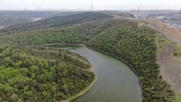 (Havadan görüntülerle) İSTANBUL BARAJLARINDA DOLULUK ORANLARI YENİDEN DÜŞÜŞE GEÇTİ (Havadan görüntülerle) İSTANBUL BARAJLARINDA DOLULUK ORANLARI YENİDEN DÜŞÜŞE GEÇTİ