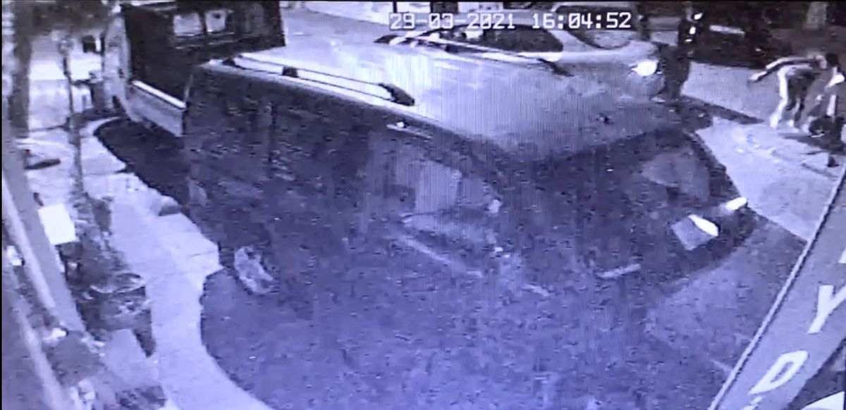 Kağıthane'deki pompalı dehşet kamerada