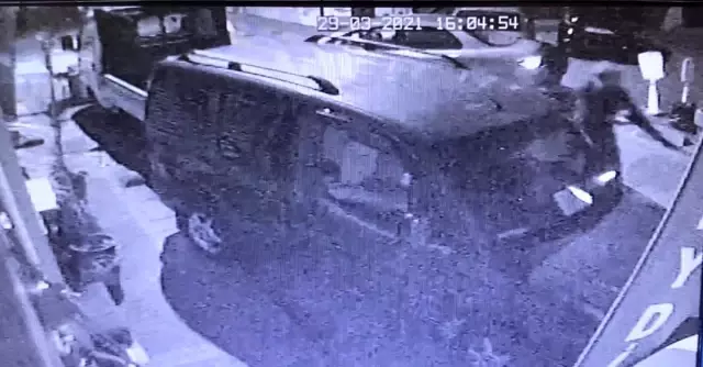 Kağıthane'deki pompalı dehşet kamerada Kağıthane'deki pompalı dehşet kamerada