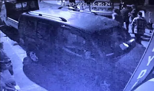 Kağıthane'deki pompalı dehşet kamerada Kağıthane'deki pompalı dehşet kamerada