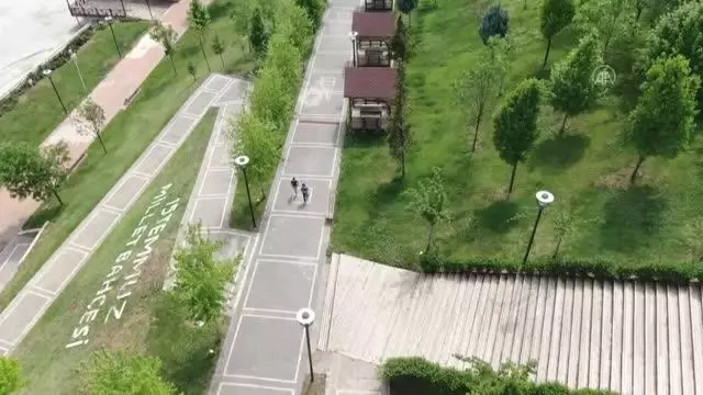 KAHRAMANMARAŞ - Drone destekli 'tam kapanma' denetimi KAHRAMANMARAŞ - Drone destekli 'tam kapanma' denetimi