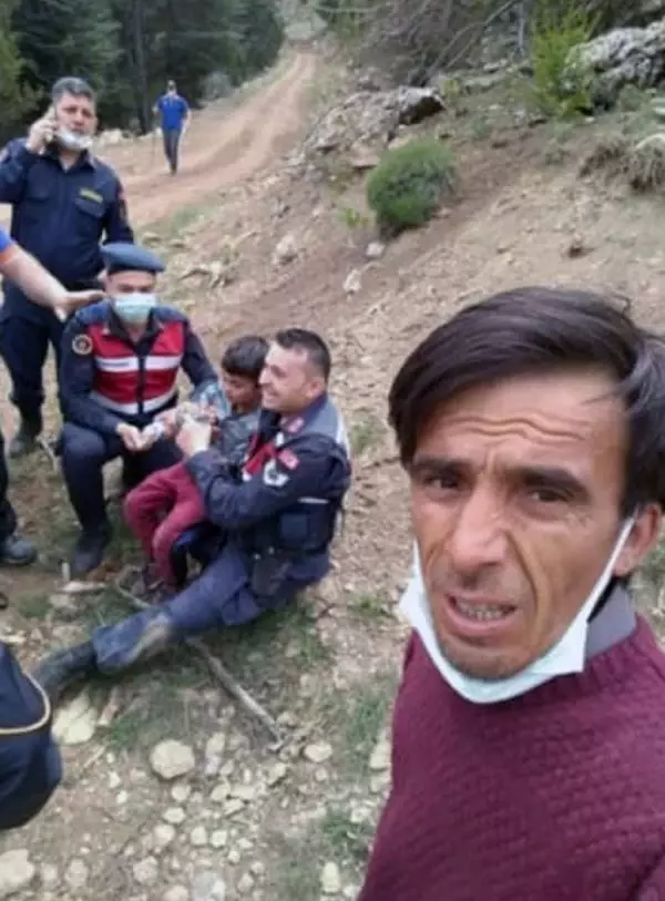 Kerim Can 46 saat sonra bulundu; jandarma 'Oh be' dedi Kerim Can 46 saat sonra bulundu; jandarma 'Oh be' dedi